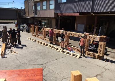 DUSTFISH Stage build